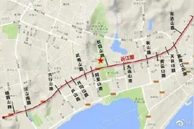 青岛西海岸新区长江路道路整治工程本月起全面开工 规划建设双向8车道和双侧非机动车道图片
