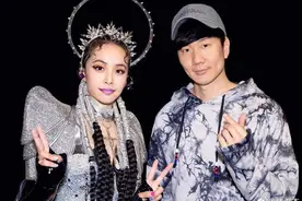 林俊杰晒与蔡依林合照 大赞演唱会无敌好看图片
