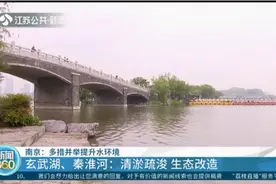 南京多措并举提升水环境，玄武湖和秦淮河进行清淤疏浚、生态改造视频封面
