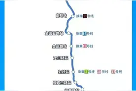 好消息！上海又将新建一条市域铁路，可与10号线12号线换乘图片