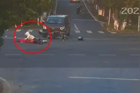 女子骑电瓶车载女儿和母亲闯红灯被撞飞：女儿死亡，女子获刑图片