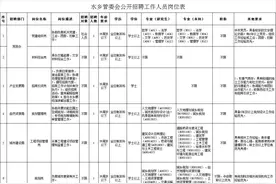 东莞水乡管委会公开招聘10名聘用人员图片