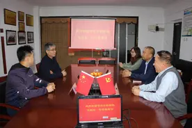 青岛市检察院毛永强一行莅临山东省河北商会调研图片