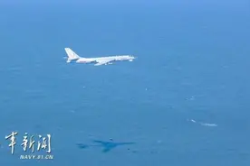 解放军军机上午超低空进入台西南空域 飞行高度30米图片