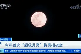 今年首个“超级月亮”将于今晚上演图片