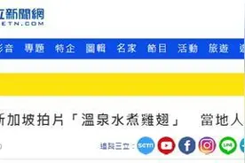 台湾女网红在新加坡公园“温泉水煮鸡翅”，当地人气炸：滚回去图片