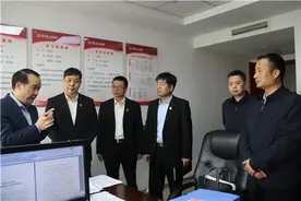 县委书记杨向喜到周至法院督导队伍教育整顿工作图片
