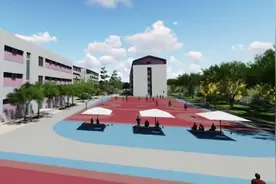 今年9月投入使用！看看济宁学院附属高级中学新校区啥样视频封面