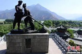 石鼓渡口：丽江民众助红军抢渡金沙江图片