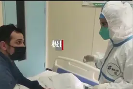 发热外籍人士黄陂就医，眉头紧是什么情况？结局却十分温暖图片
