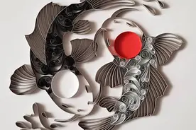 美的享受：清新脱俗的卷纸艺术图片