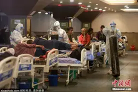 疫情失控！印度民众：新冠患者“像动物一样死去”图片