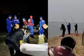 岳阳一男子钓鱼不慎溺水，蓝天救援队搜寻5小时发现遗体视频封面