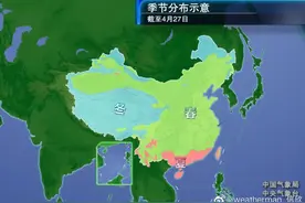 夜间大风继续，西北部还有降雨，明日气温下降图片