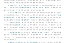 外交部领事保护中心：境外疫情形势依然严峻，非必要紧急不旅行图片