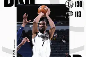 杜兰特狂砍42+10，篮网客场大胜步行者图片