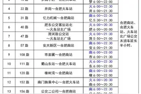 急扩！今晚，合肥公交有变图片