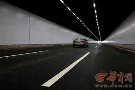提前三个月！西安首条下穿灞河公路隧道建成通车图片