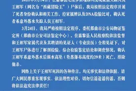 警方确认王相军系意外落水：排除他杀图片
