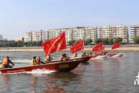 厉兵秣马，防范未然！梅州梅江区开展抗洪抢险应急演练图片