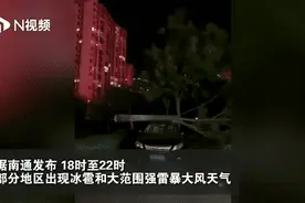 飞机被吹到原地转圈！狂风突袭，为何南通“最受伤”？图片