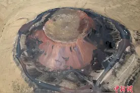 航拍内蒙古乌兰哈达火山地质公园图片