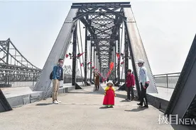 极目中国万里行 | 鸭绿江断桥：留在弹孔里的抗美援朝记忆图片