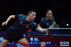 “直通WTT大满贯·世乒赛”：许昕/刘诗雯混双止步八强图片