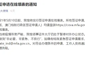 关于签证申请，刚刚，中国驻印度大使馆发布重要通知图片