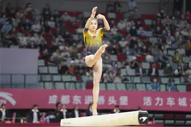 全国体操锦标赛 四川小花李诗佳获个人全能第三图片