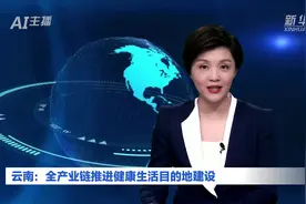 AI合成主播｜云南：全产业链推进健康生活目的地建设视频封面