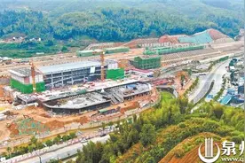 兴泉铁路德化站全线推进图片
