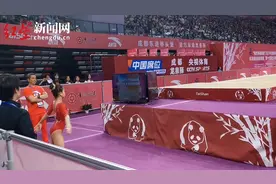 成都小花李诗佳平衡木夺冠：祝妈妈母亲节快乐图片