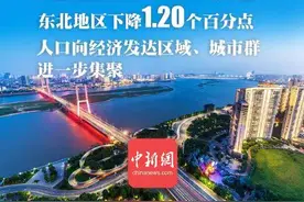 中国东部地区人口占比近四成 东北地区人口占比下降图片