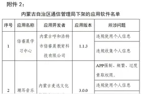 侵害用户权益，90款App下架图片