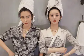 李冰冰赵丽颖合体拍杂志图片