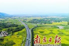 韶关构建“四纵五横二环”高速路网 串联高质量发展要素图片