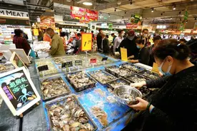 山东精品超市开到北京，胶东海鲜现场制作图片
