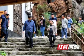 张家界市乡村振兴局到武陵源双文村开展乡村振兴工作调研图片