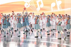 百年百团唱百歌，北京市丰台区中小学合唱团庆祝建党百年图片