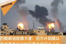 巴勒斯坦驻俄大使：巴方计划就以色列轰炸加沙地带国际媒体办公大楼上诉国际刑事法院图片