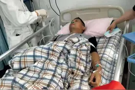 他是两个孩子的父亲，因患急性白血病，急需O型血小板图片