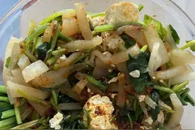 微波炉快手减脂餐-菠菜豆腐图片