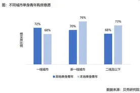 单身青年购房图鉴：超七成有购房意愿，近半数预算低于百万图片