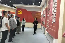兰干乡：参观红色教育基地 回顾党的百年历史图片