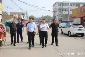 葛春刚对东阿县环球商场安全生产隐患排查整治工作进行督导检查图片