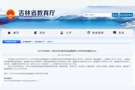 最新名单公示！吉林省671名中小学生入选图片