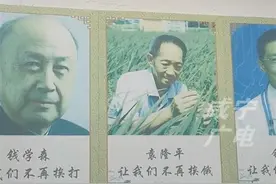 故园情深，情系德安！老家的乡亲们冒雨到袁隆平故居缅怀图片