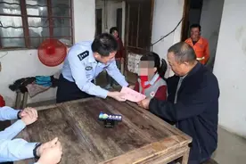 民警自掏腰包“加菜”后续：金山公安分局交警支队开展结对帮扶活动图片