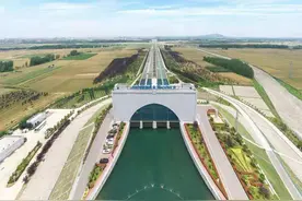 探南水北调 解水网密码｜南水北调最大渡槽群与泵站群探秘图片